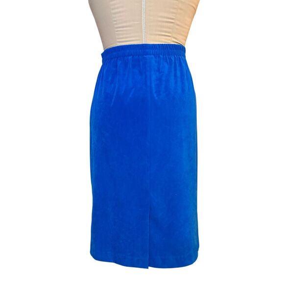 Leslie Fay Women’s Vintage Suit 2-Pieces Sz. 14 Blue Career - Picture 5 of 9